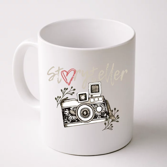 Storyteller Camera Photography Photographer Cool Front & Back Coffee Mug