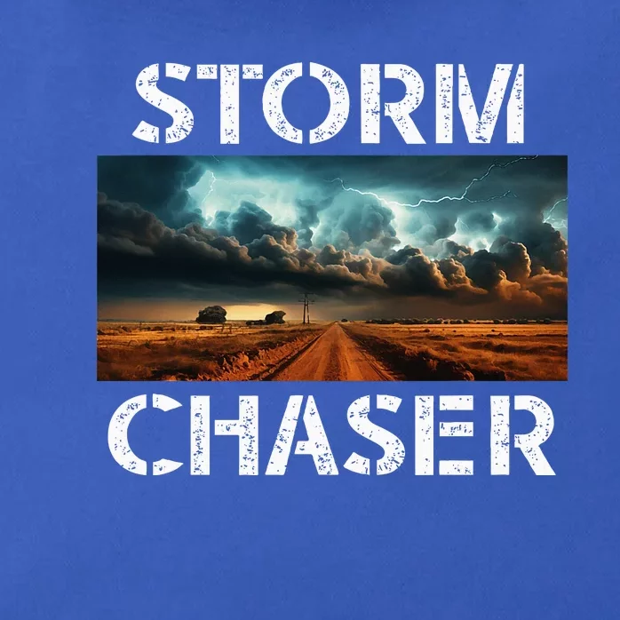 Storm Chaser Picture Extreme Weather Meteorologist Zip Tote Bag