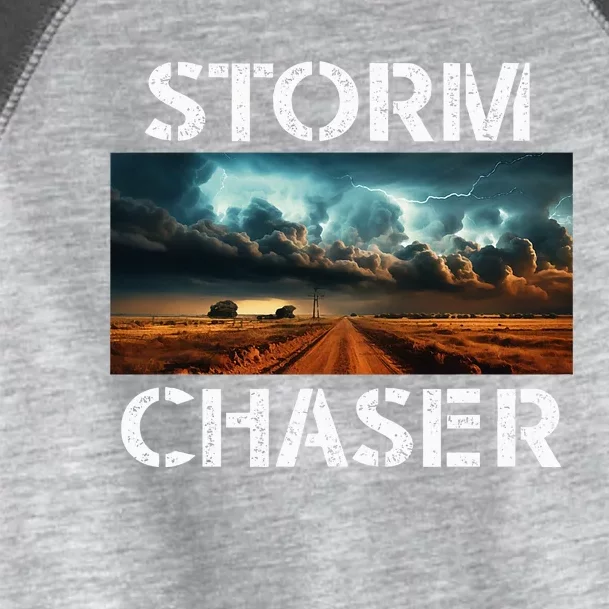 Storm Chaser Picture Extreme Weather Meteorologist Toddler Fine Jersey T-Shirt