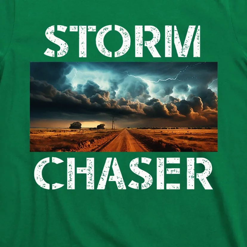 Storm Chaser Picture Extreme Weather Meteorologist T-Shirt