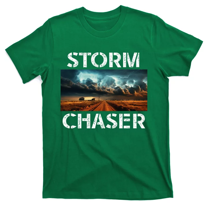 Storm Chaser Picture Extreme Weather Meteorologist T-Shirt