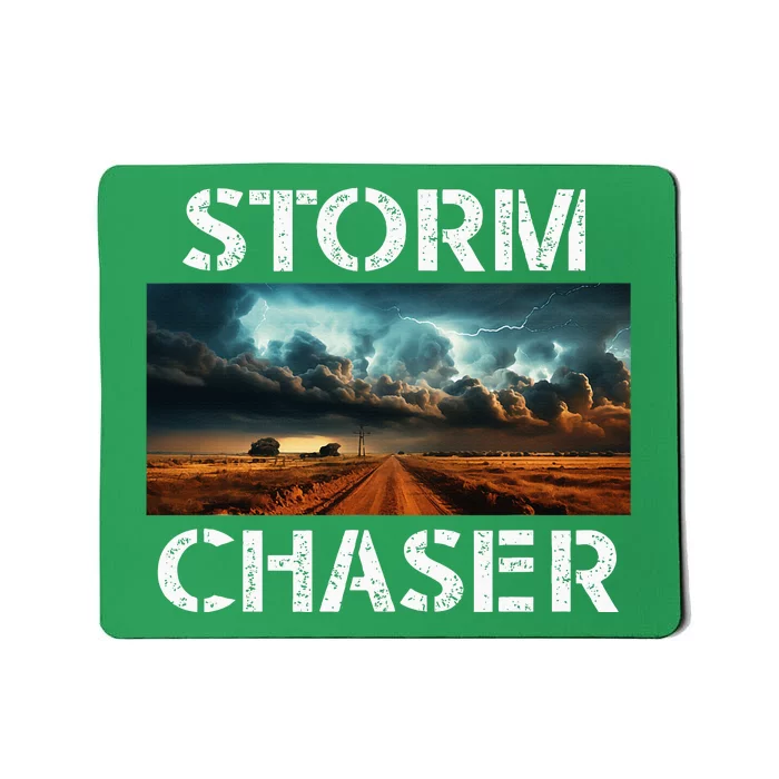 Storm Chaser Picture Extreme Weather Meteorologist Mousepad