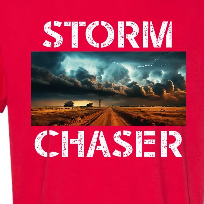 Storm Chaser Picture Extreme Weather Meteorologist Garment-Dyed Heavyweight T-Shirt