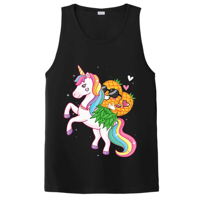 Swingers Couple Pineapple Swinging On A Unicorn Swinger Performance Tank