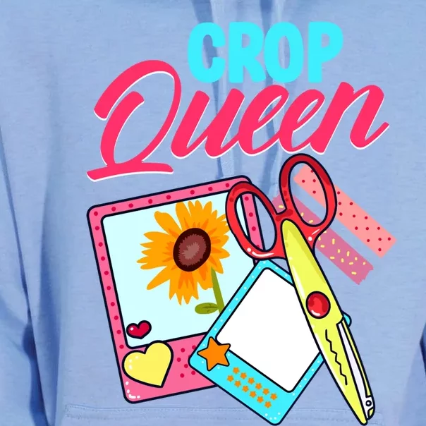 Scrapbook Crop Queen Retreat Hand Crafting Scrapbooking Cool Gift Unisex Surf Hoodie