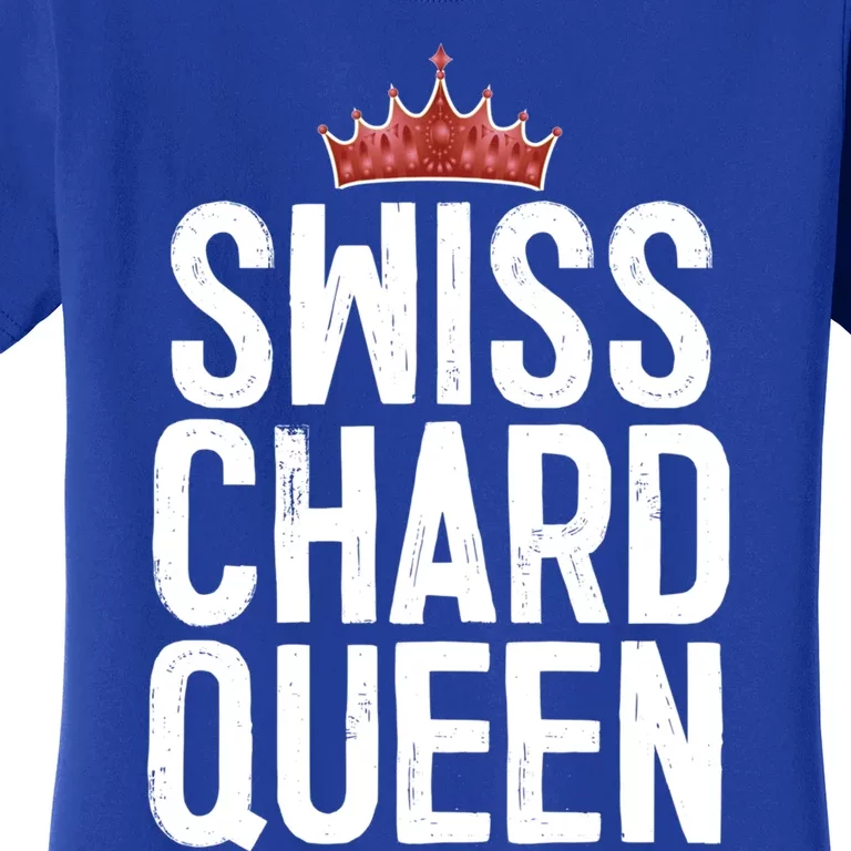 Swiss Chard Queen Vegan Vegetable Lover Gift Great Gift Women's T-Shirt