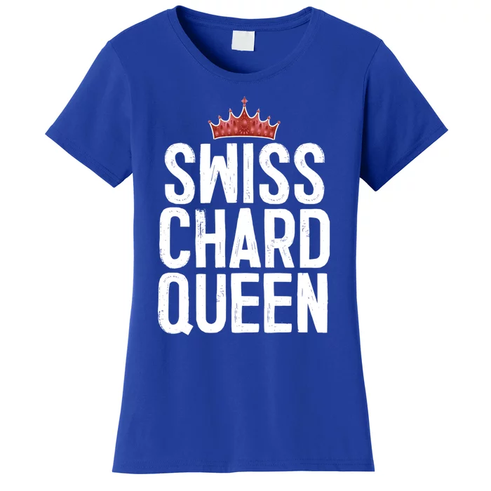 Swiss Chard Queen Vegan Vegetable Lover Gift Great Gift Women's T-Shirt