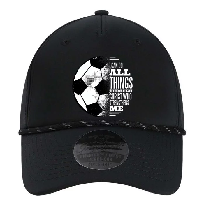 Soccer Christ Quote Performance The Dyno Cap