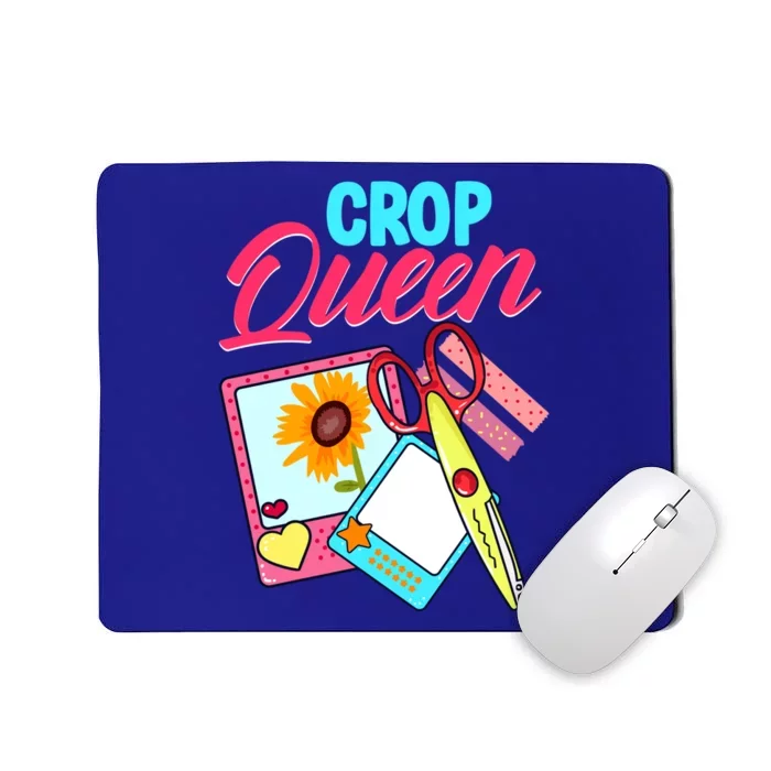 Scrapbook Crop Queen Retreat Hand Crafting Scrapbooking Gift Mousepad