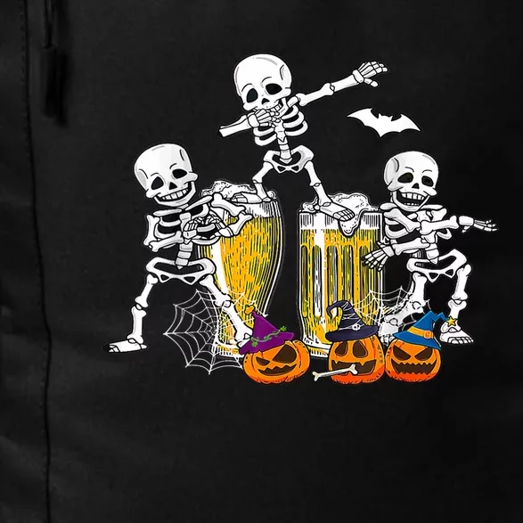 Skeletons Cheers Quirky Beer Halloween Costume Idea Daily Commute Backpack