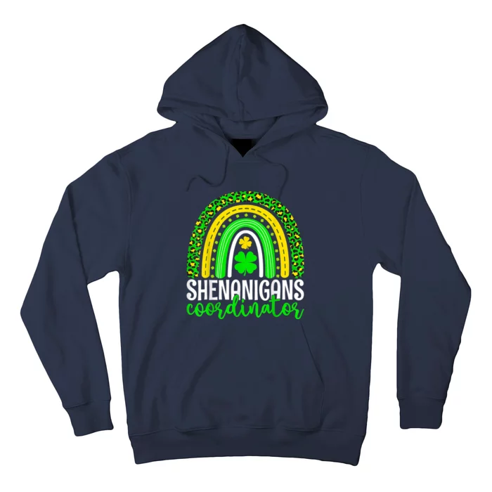 Shenanigans Coordinator Rainbow St Patricks Day Teacher Gift Hoodie