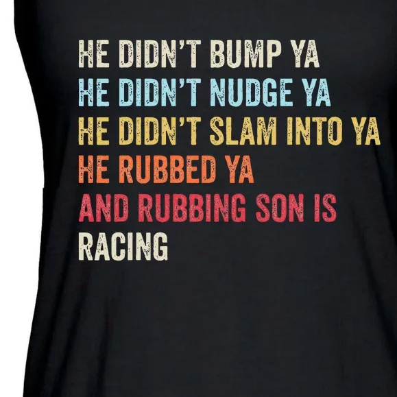 Sprint Car Racing Apparel Funny Race Quote Dirt Track Racing Ladies Essential Flowy Tank