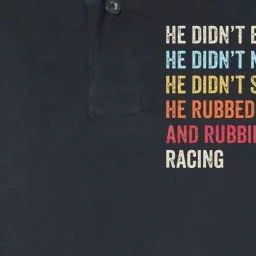 Sprint Car Racing Apparel Funny Race Quote Dirt Track Racing Softstyle Adult Sport Polo