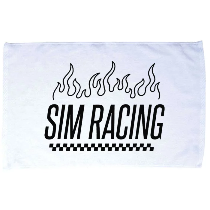 Simulation Car Race Racer Gaming Sim Racing Microfiber Hand Towel