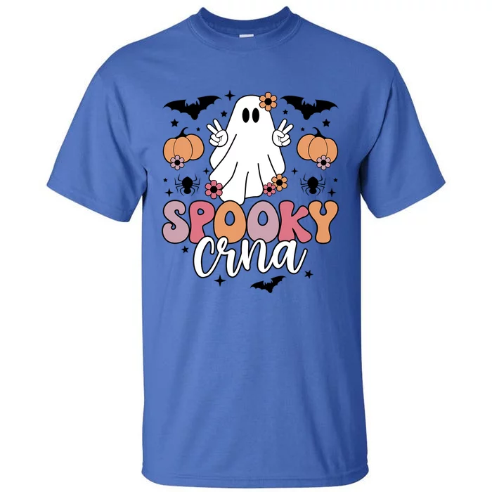 Spooky Certified Registered Nurse Anesthetist Halloween Cool Gift Tall T-Shirt