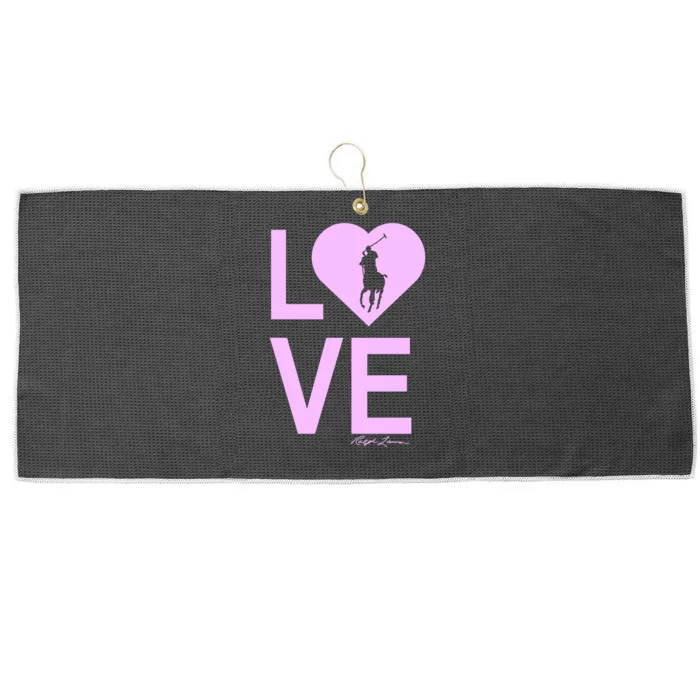 Sheryl Crow Ralph Lauren Breast Cancer Large Microfiber Waffle Golf Towel