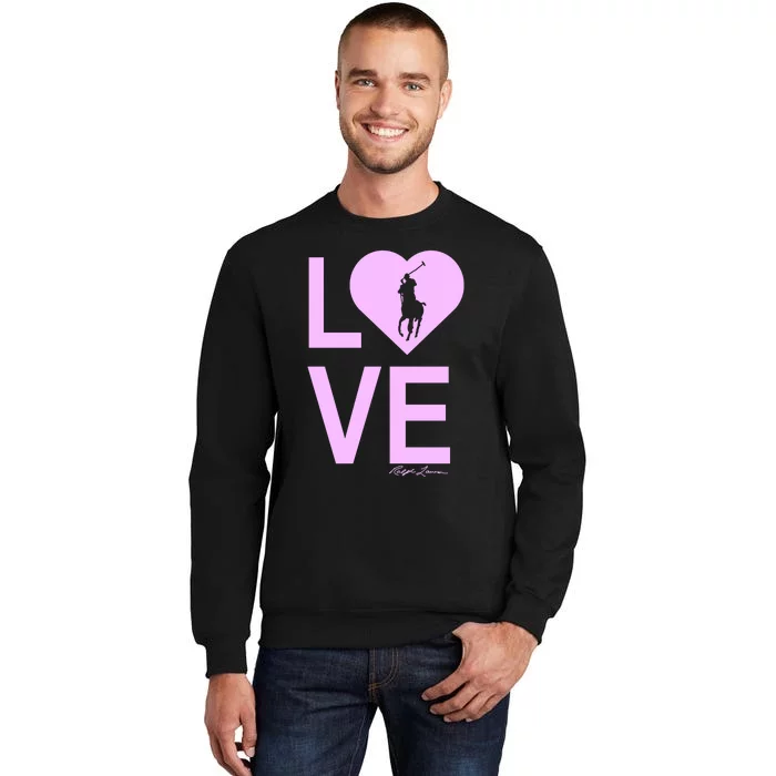 Sheryl Crow Ralph Lauren Breast Cancer Tall Sweatshirt