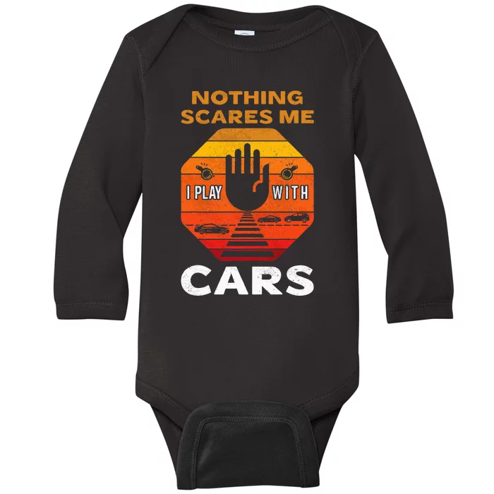 Safe Crossings & Roadways Cross Guard Dad Crossing Guards Baby Long Sleeve Bodysuit