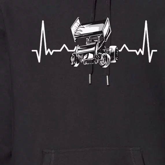 Sprint Car Racing Premium Hoodie