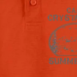 Summer Camp Retro 1980 Crystal Clear Lake Halloween Friday Dry Zone Grid Performance Polo