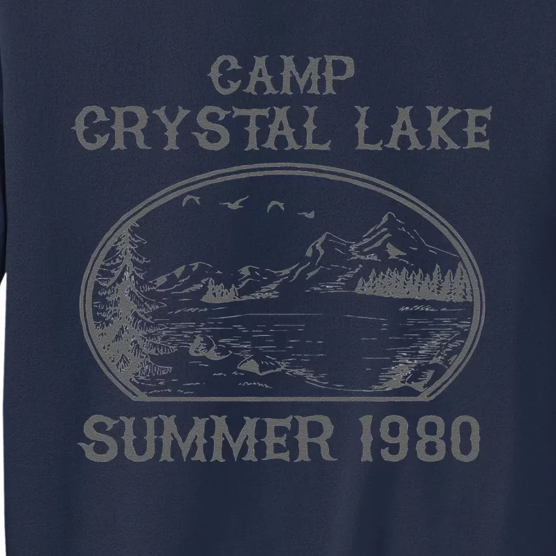 Summer Camp Retro 1980 Crystal Clear Lake Halloween Friday Sweatshirt