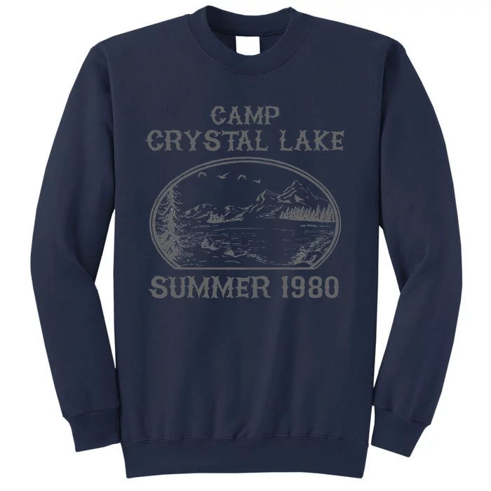 Summer Camp Retro 1980 Crystal Clear Lake Halloween Friday Sweatshirt