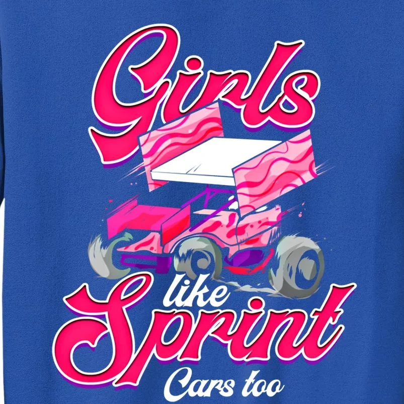 Sprint Car Racing Motorsports Dirt Track Cars Gift Sweatshirt