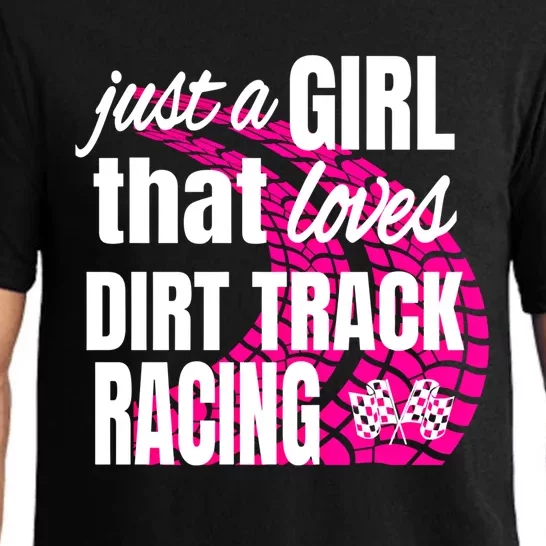 Sprint Car Racing Just A That Loves Dirt Track Racing Meaningful Gift Pajama Set