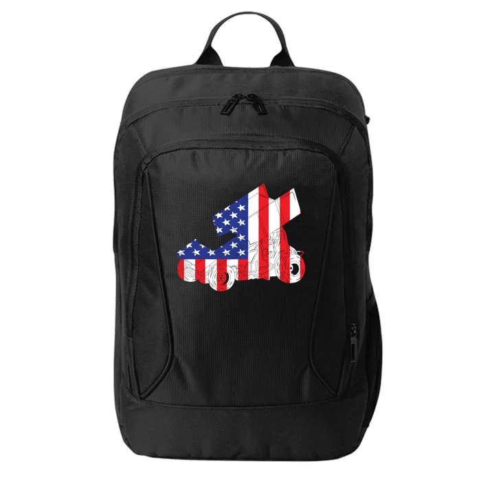 Sprint Car Racing Usa Flag American Inside Me Dirt Track Gift City Backpack