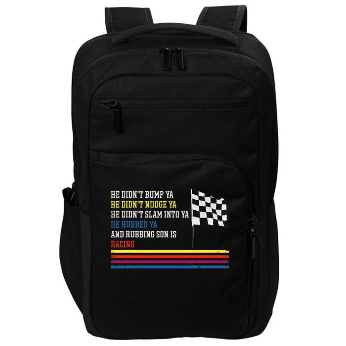 Sprint Car Racing Dirt Track Racing Impact Tech Backpack