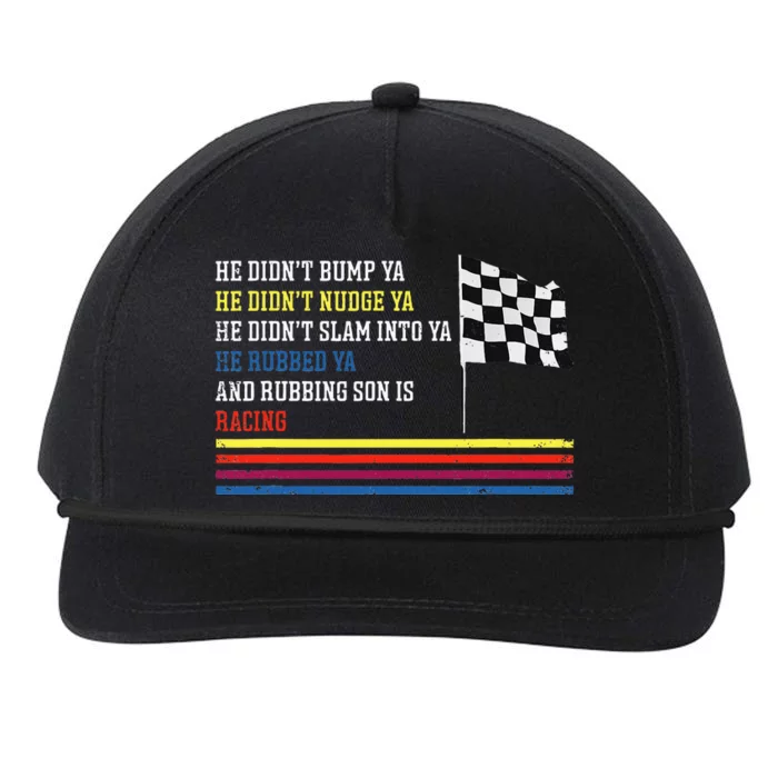 Sprint Car Racing Dirt Track Racing Snapback Five-Panel Rope Hat