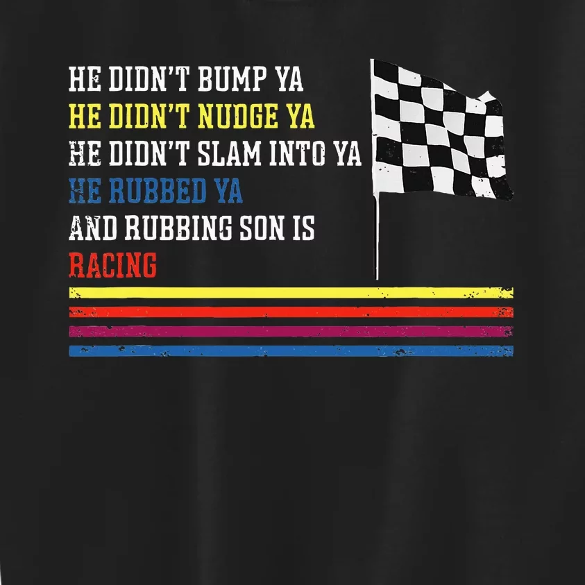 Sprint Car Racing Dirt Track Racing Kids Sweatshirt