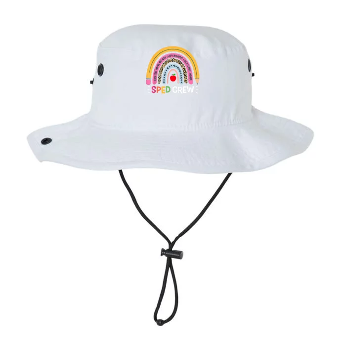 Sped Crew Rainbow Special Education Teacher Back To School Legacy Cool Fit Booney Bucket Hat