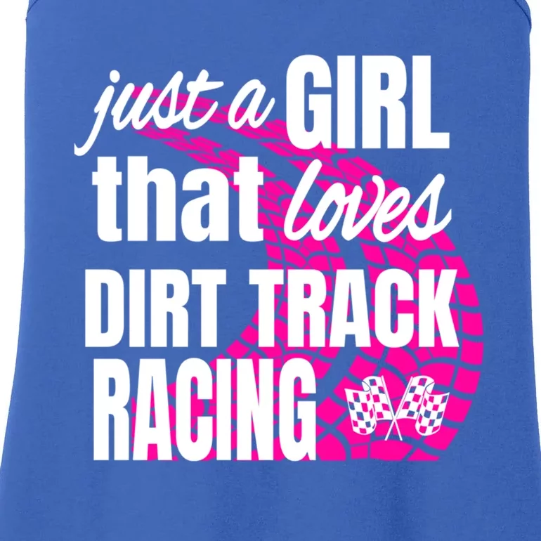 Sprint Car Racing Just A That Loves Dirt Track Racing Cute Gift Ladies Essential Tank