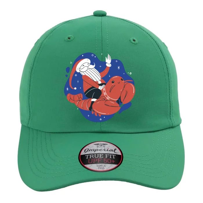 Santa Claus Riding Lobster The Original Performance Cap