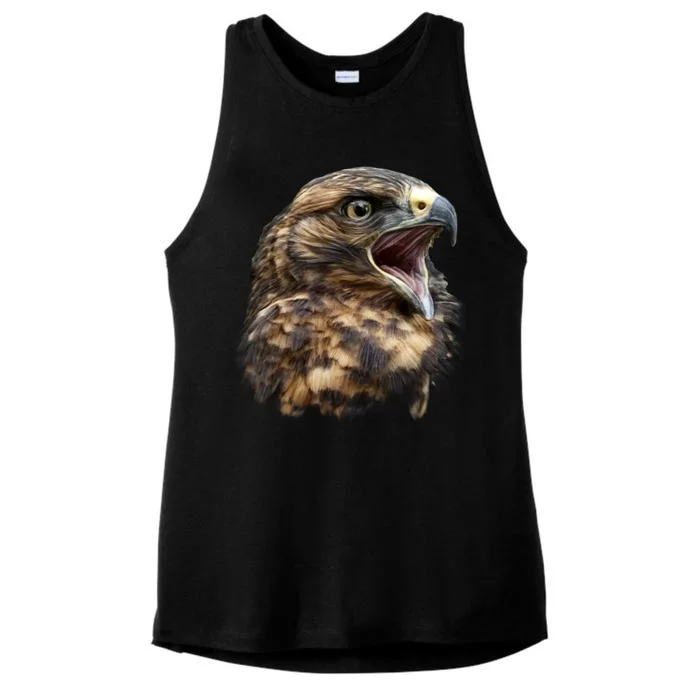 Screaming Hawk Wildlife Ladies Tri-Blend Wicking Tank