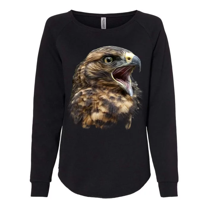 Screaming Hawk Wildlife Womens California Wash Sweatshirt