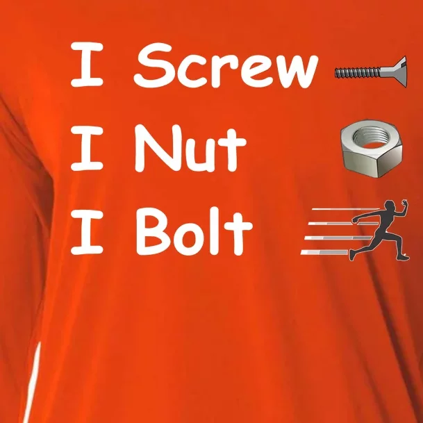 Screw A Nut Bolt Cooling Performance Long Sleeve Crew