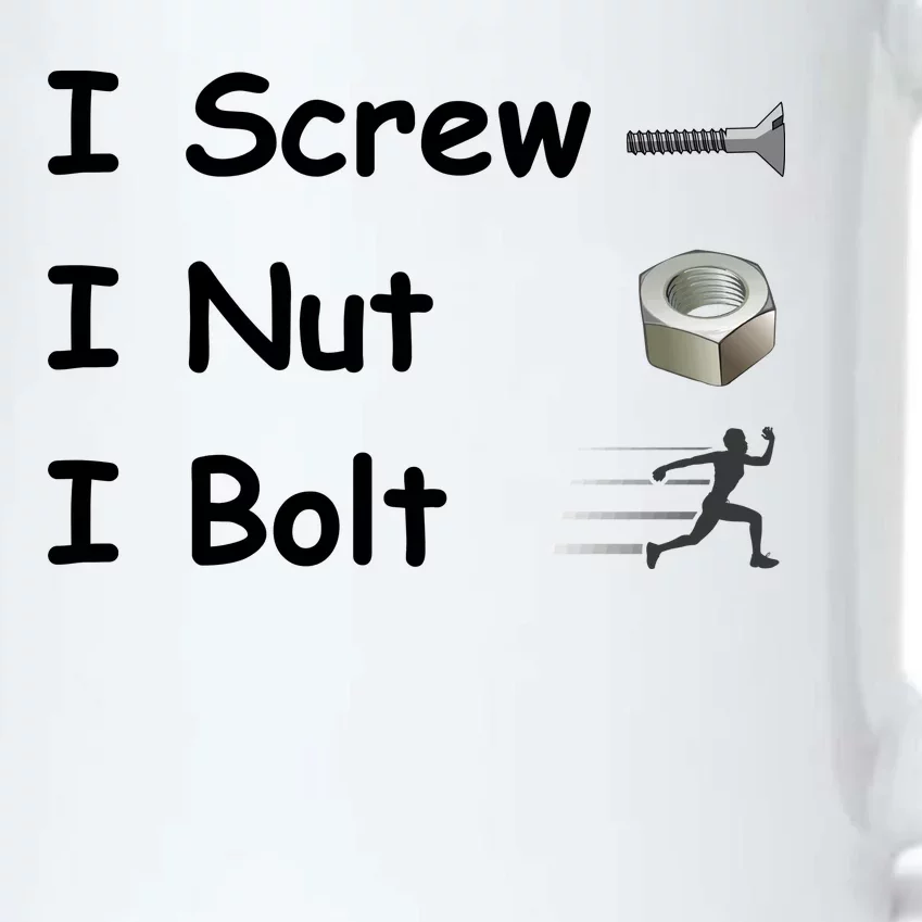 Screw A Nut Bolt Black Color Changing Mug