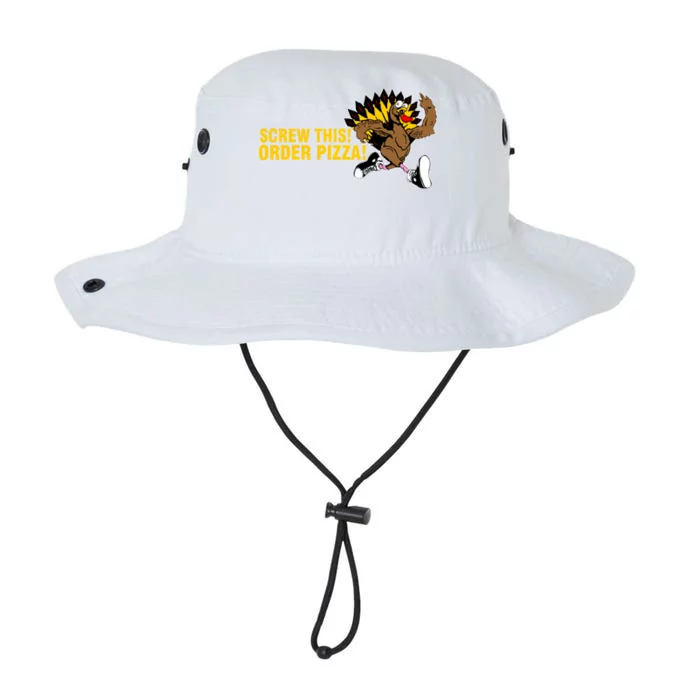 Screw This Order Pizza Turkey Running Legacy Cool Fit Booney Bucket Hat