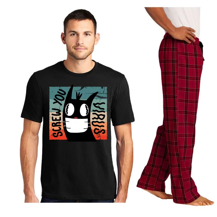 Screw You Virus Cat Pajama Set