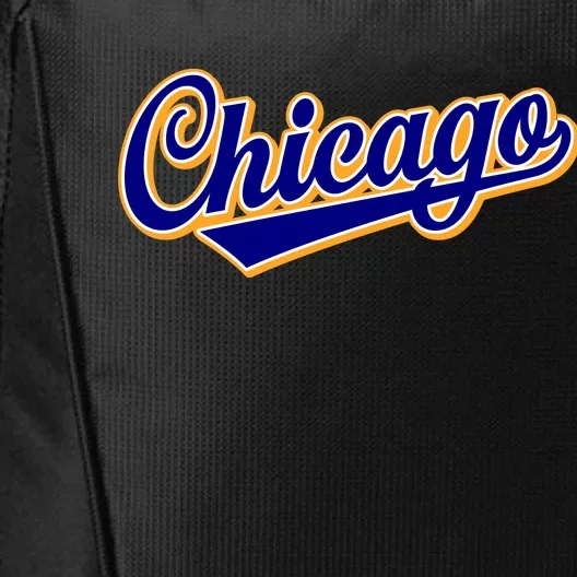 Script Chicago Logo City Backpack