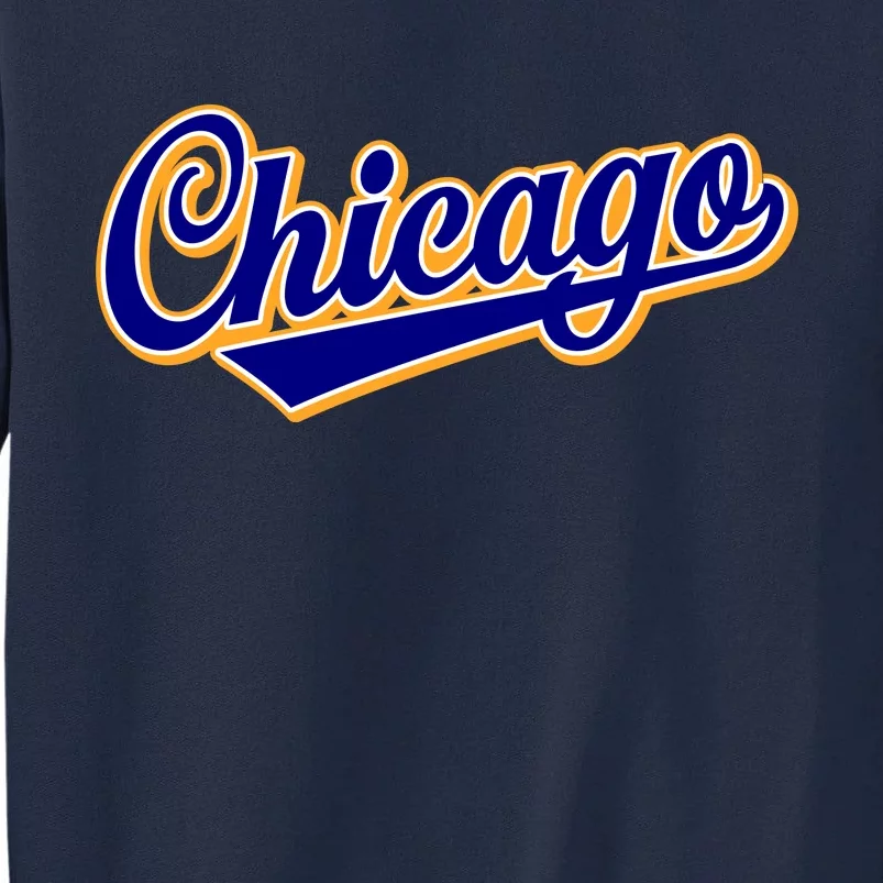 Script Chicago Logo Tall Sweatshirt