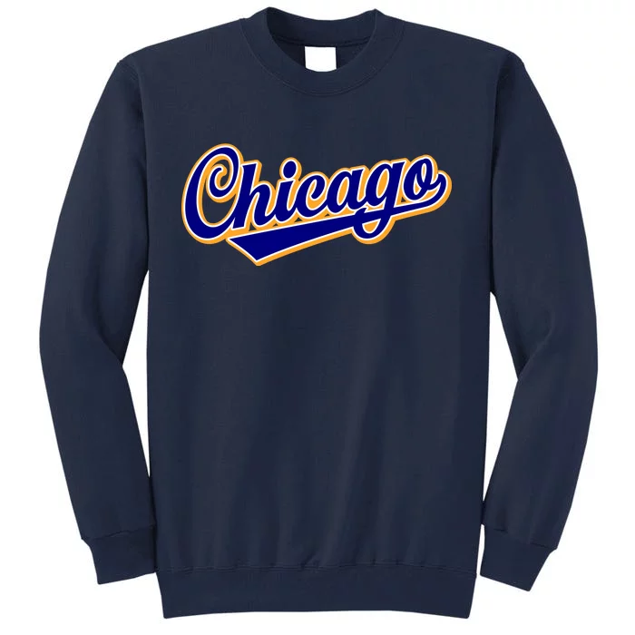 Script Chicago Logo Tall Sweatshirt