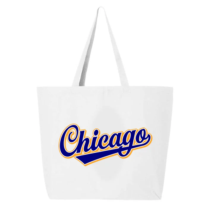 Script Chicago Logo 25L Jumbo Tote