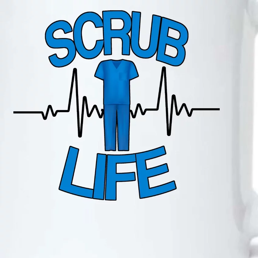 Scrub Life Black Color Changing Mug