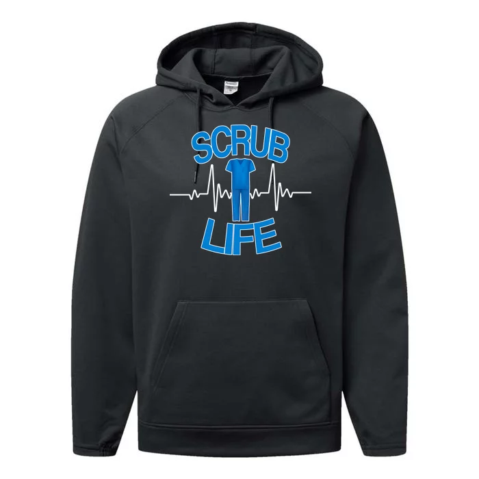 Scrub Life Performance Fleece Hoodie