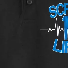 Scrub Life Dry Zone Grid Performance Polo