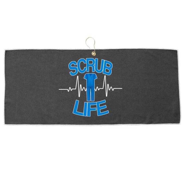 Scrub Life Large Microfiber Waffle Golf Towel