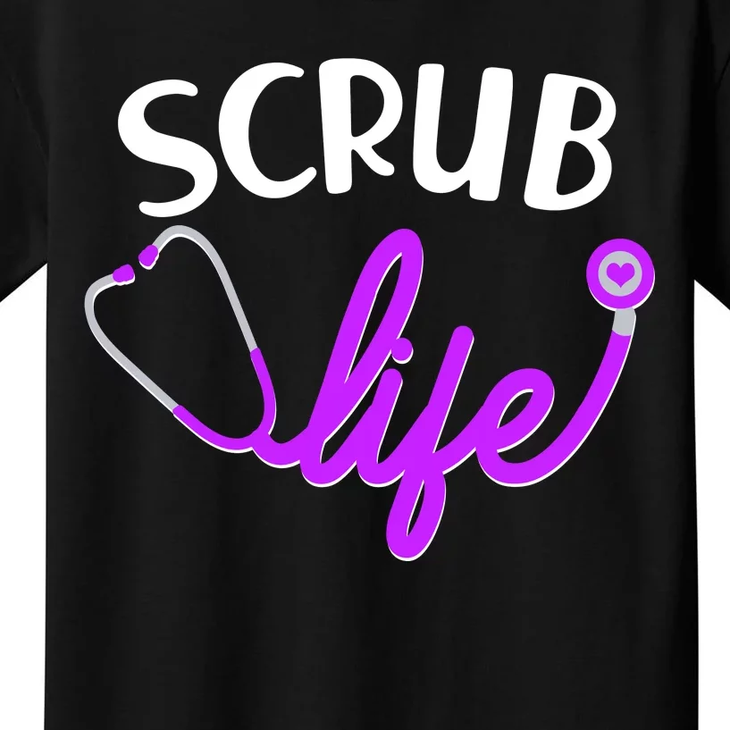 Scrub Life Stethoscope Kids T-Shirt